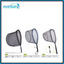 Convenient Carry Fly Fishing Net Fishing Tackle with Different Shape Head Shape